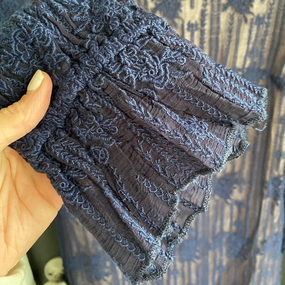 NWT Sundance Emma Graceful Sheath Dress Sapphire Blue-Size XS - Picture 6 of 10